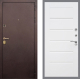 Входная металлическая Дверь Рекс (REX) Лайт 3К Сити Белый ясень в Наро-Фоминске
