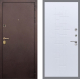 Входная металлическая Дверь Рекс (REX) Лайт 3К FL-289 Белый ясень в Наро-Фоминске
