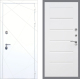 Входная металлическая Дверь Рекс (REX) 13 Силк Сноу Сити Белый ясень в Наро-Фоминске