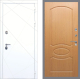 Входная металлическая Дверь Рекс (REX) 13 Силк Сноу FL-128 Дуб в Наро-Фоминске