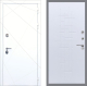 Входная металлическая Дверь Рекс (REX) 13 Силк Сноу FL-289 Белый ясень в Наро-Фоминске
