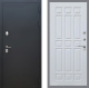 Входная металлическая Дверь Рекс (REX) 5 Черный Муар FL-33 Белый ясень в Наро-Фоминске