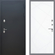 Входная металлическая Дверь Рекс (REX) 5 Черный Муар FL-291 Силк Сноу в Наро-Фоминске