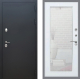 Входная металлическая Дверь Рекс (REX) 5 Черный Муар Зеркало Пастораль Силк Сноу в Наро-Фоминске