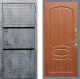 Входная металлическая Дверь Рекс (REX) 15 Бетон Темный FL-128 Морёная берёза в Наро-Фоминске