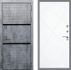 Входная металлическая Дверь Рекс (REX) 15 Бетон Темный FL-291 Силк Сноу в Наро-Фоминске