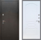 Дверь Рекс (REX) 5 Серебро Антик FL-128 Белый ясень в Наро-Фоминске