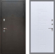 Входная металлическая Дверь Рекс (REX) 5 Серебро Антик FL-289 Белый ясень в Наро-Фоминске