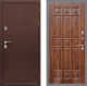 Входная металлическая Дверь Рекс (REX) 5А FL-33 орех тисненый в Наро-Фоминске