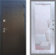 Входная металлическая Дверь Рекс (REX) Премиум-246 Зеркало Пастораль Сандал белый в Наро-Фоминске
