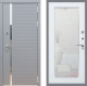 Входная металлическая Дверь Рекс (REX) 24 Зеркало Пастораль Белый ясень в Наро-Фоминске