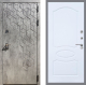 Входная металлическая Дверь Рекс (REX) 23 FL-128 Силк Сноу в Наро-Фоминске