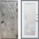 Входная металлическая Дверь Рекс (REX) 23 Зеркало Пастораль Белый ясень в Наро-Фоминске