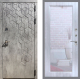 Входная металлическая Дверь Рекс (REX) 23 Зеркало Пастораль Сандал белый в Наро-Фоминске