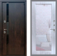 Входная металлическая Дверь Рекс (REX) 26 Зеркало Пастораль Сандал белый в Наро-Фоминске