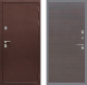 Дверь Рекс (REX) 5 металл 3 мм GL венге поперечный в Наро-Фоминске