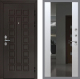 Входная металлическая Дверь Рекс (REX) Сенатор Cisa СБ-16 Зеркало Белый ясень в Наро-Фоминске