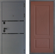 Дверь Дверной континент Диамант Дизайн ФЛ-617 Ясень шоколадный