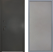 Дверь Заводские двери Эталон 3к антик серебро Флитта Грей софт 860х2050 мм