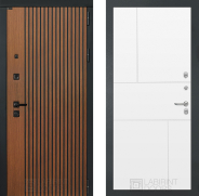 Дверь Лабиринт (LABIRINT) Шторм 21 Белый софт 960х2050 мм