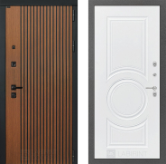 Дверь Лабиринт (LABIRINT) Шторм 23 Белый софт 960х2050 мм
