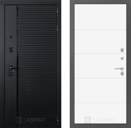 Дверь Лабиринт (LABIRINT) Piano 13 Белый софт 960х2050 мм