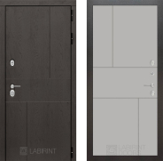 Дверь Лабиринт (LABIRINT) Urban 21 Грей софт 960х2050 мм