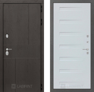 Дверь Лабиринт (LABIRINT) Urban 14 Дуб кантри белый горизонтальный 960х2050 мм