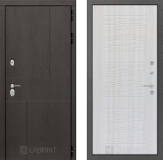 Дверь Лабиринт (LABIRINT) Urban 06 Сандал белый 960х2050 мм