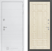 Дверь Лабиринт (LABIRINT) Трендо 12 Беленый дуб 960х2050 мм