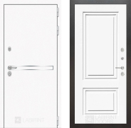 Дверь Лабиринт (LABIRINT) Лайн White 26 Белый (RAL-9003) 960х2050 мм