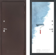 Дверь Лабиринт (LABIRINT) Classic антик медь 28 Под покраску 960х2050 мм