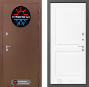 Дверь Лабиринт (LABIRINT) Термо Магнит 11 Белый софт 860х2050 мм