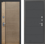 Дверь Лабиринт (LABIRINT) Ritm 13 Графит софт 960х2050 мм