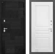 Дверь Лабиринт (LABIRINT) Pazl 03 Белый софт 860х2050 мм