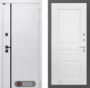 Дверь Лабиринт (LABIRINT) Royal 03 Белый софт 960х2050 мм