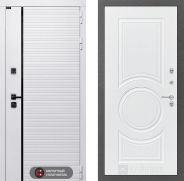 Дверь Лабиринт (LABIRINT) Royal 23 Белый софт 960х2050 мм