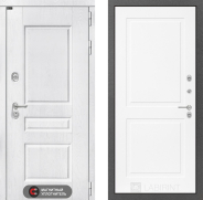 Дверь Лабиринт (LABIRINT) Versal 11 Белый софт 960х2050 мм