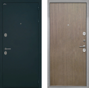 Дверь Интекрон (INTECRON) Греция Гладкая шпон Венге коричневый 860х2050 мм