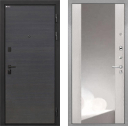 Дверь Интекрон (INTECRON) Профит Black Эковенге ФЛЗ-516 Зеркало Сосна белая 860х2050 мм