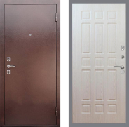 Дверь Рекс (REX) 1 FL-33 Беленый дуб 960х2050 мм