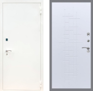 Дверь Рекс (REX) 1А Белая шагрень FL-289 Белый ясень 960х2050 мм