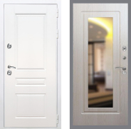 Дверь Рекс (REX) Премиум-н Силк Сноу FLZ-120 Беленый дуб 960х2050 мм